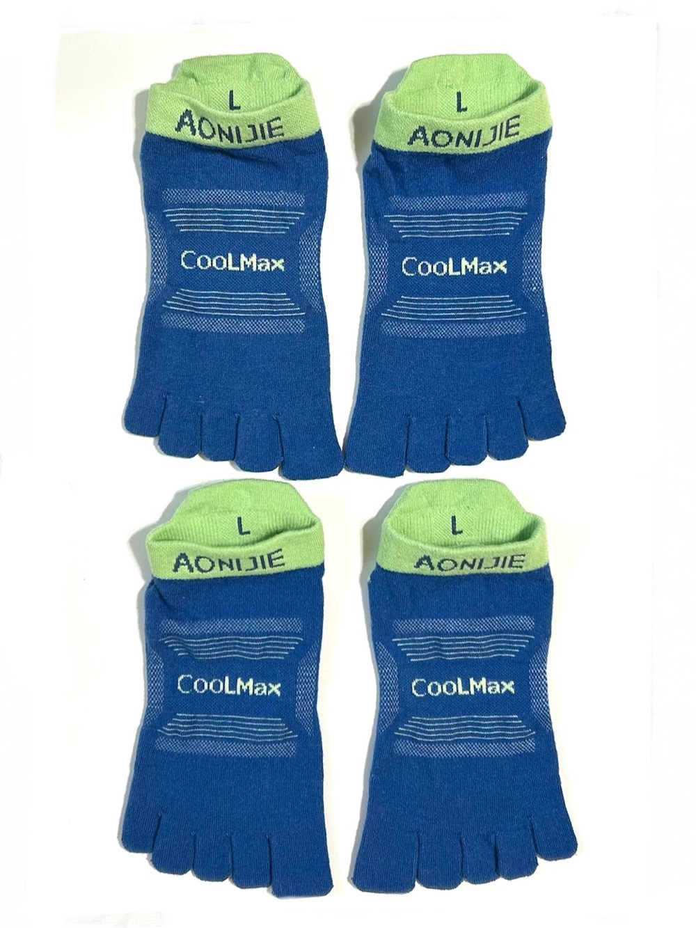 Unisex High Performance Athletic Running Toe Socks